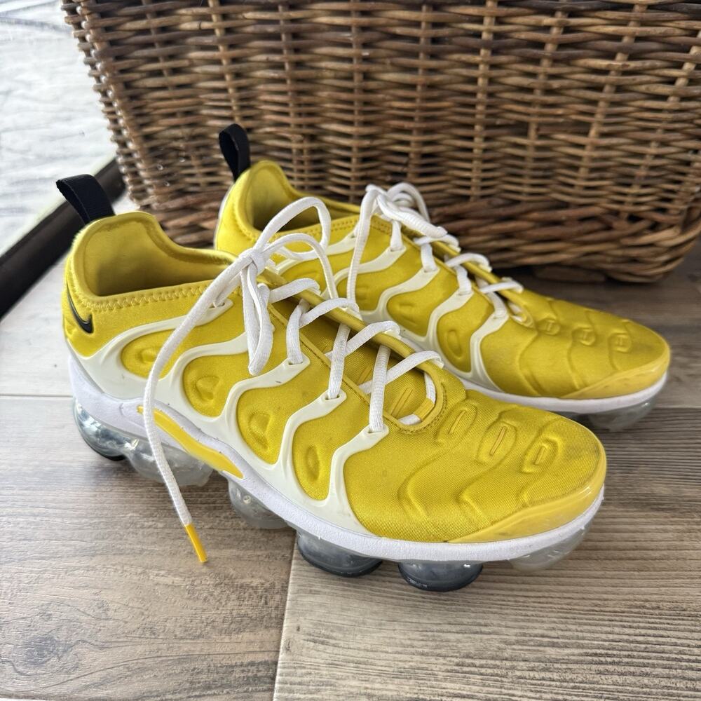 Nike Air VaporMax Plus Sunshine Yellow Women’s 9 White CU4907-700